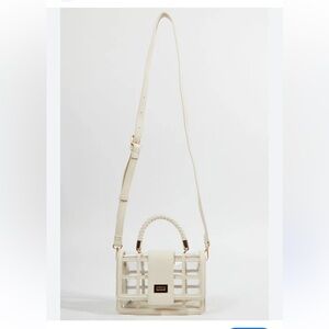Cream Crossbody Bag